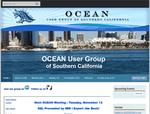 Tablet Screenshot of oceanusergroup.org